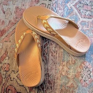 KUAILU Tan Women's Sandals